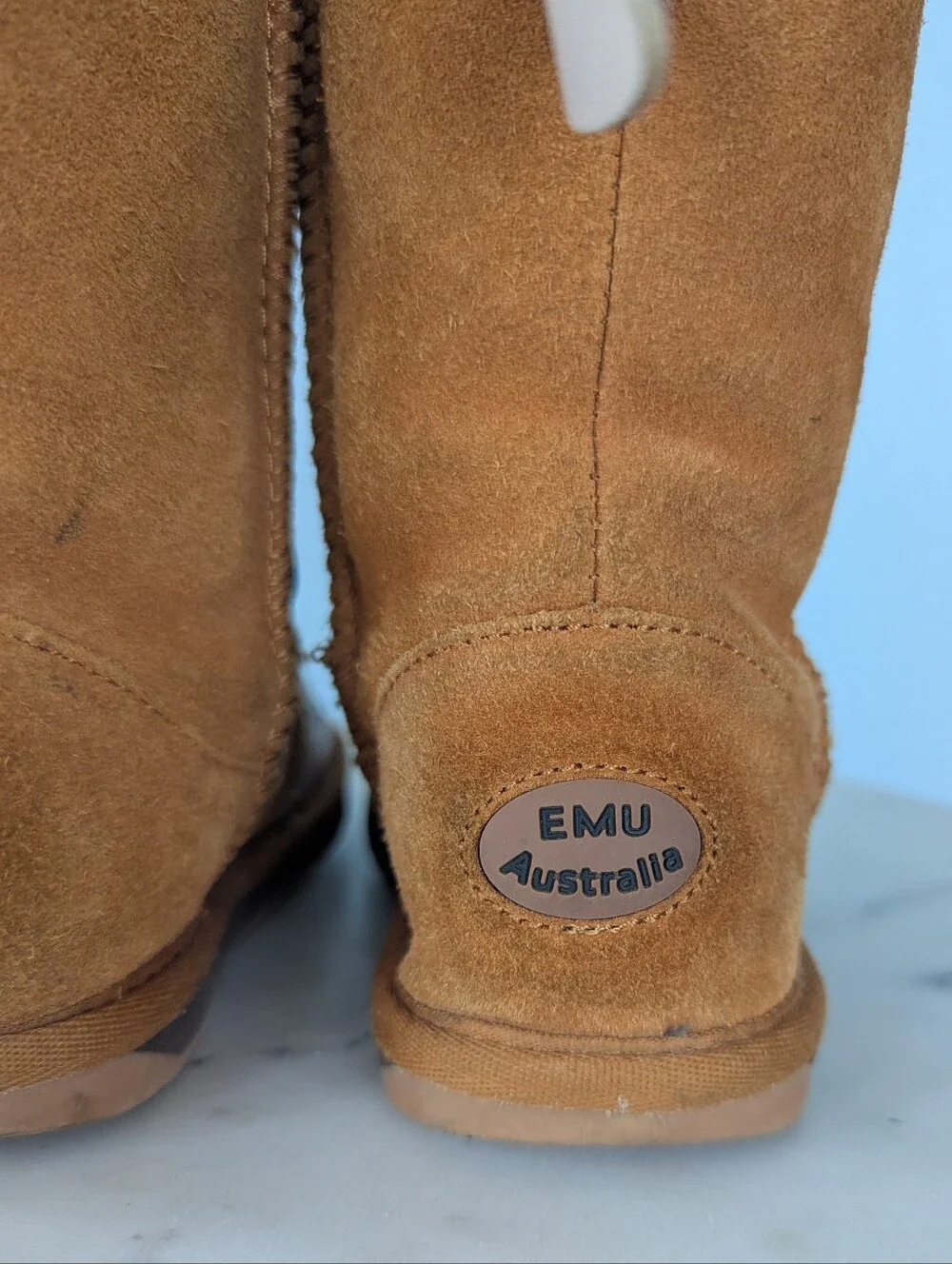 EMU Australia Kids Fox Theme Suede Winter Boots